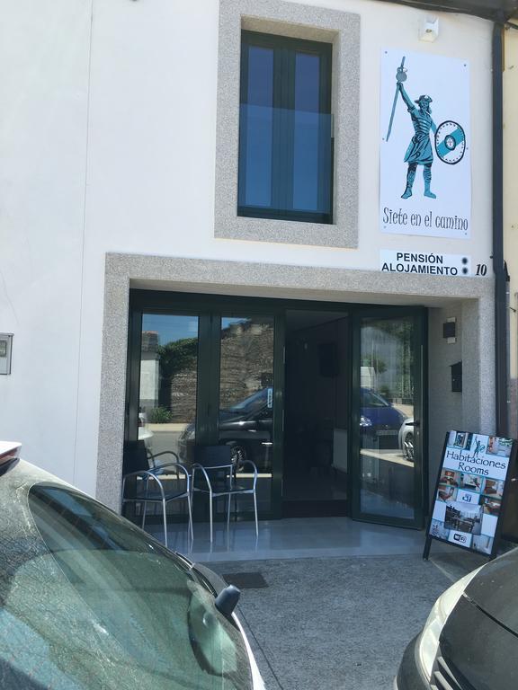 Pension Siete En El Camino Sarria Bagian luar foto